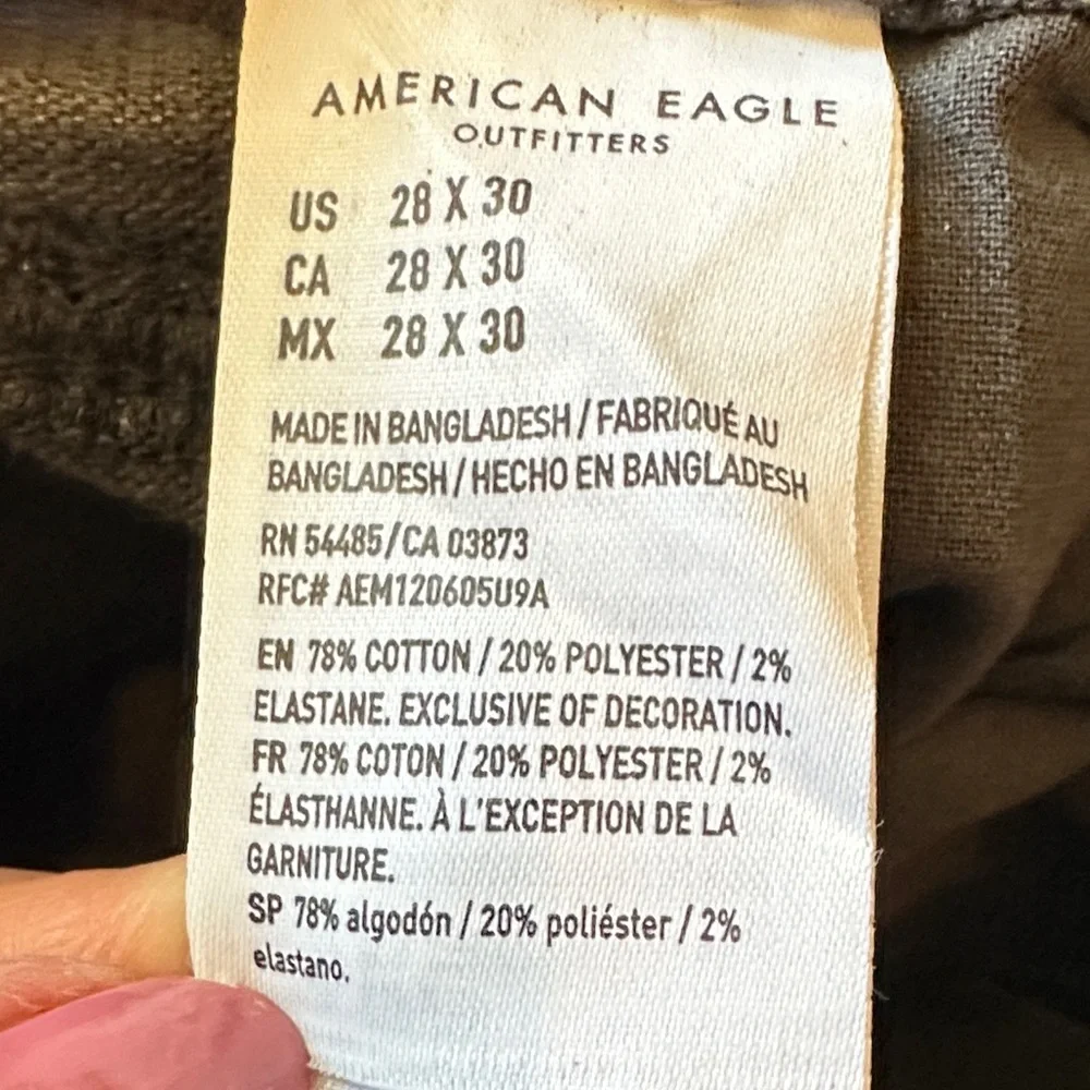 American Eagle Outfitters edgy black